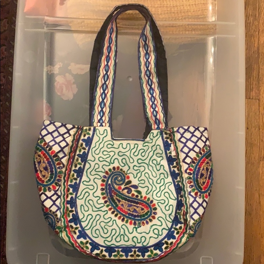Cottagecore Pakistan Handsitched Bag